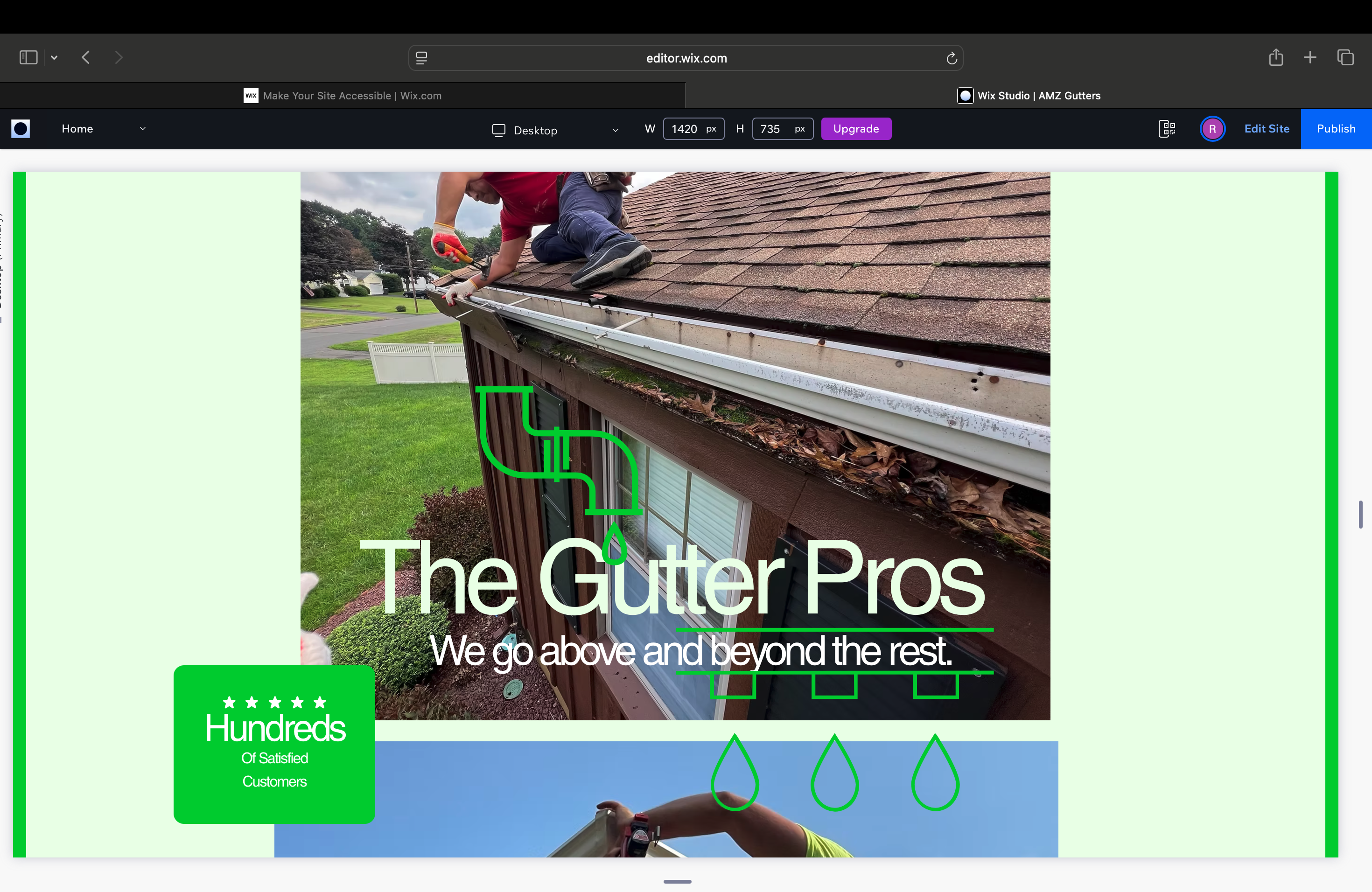 Gutter Services Website