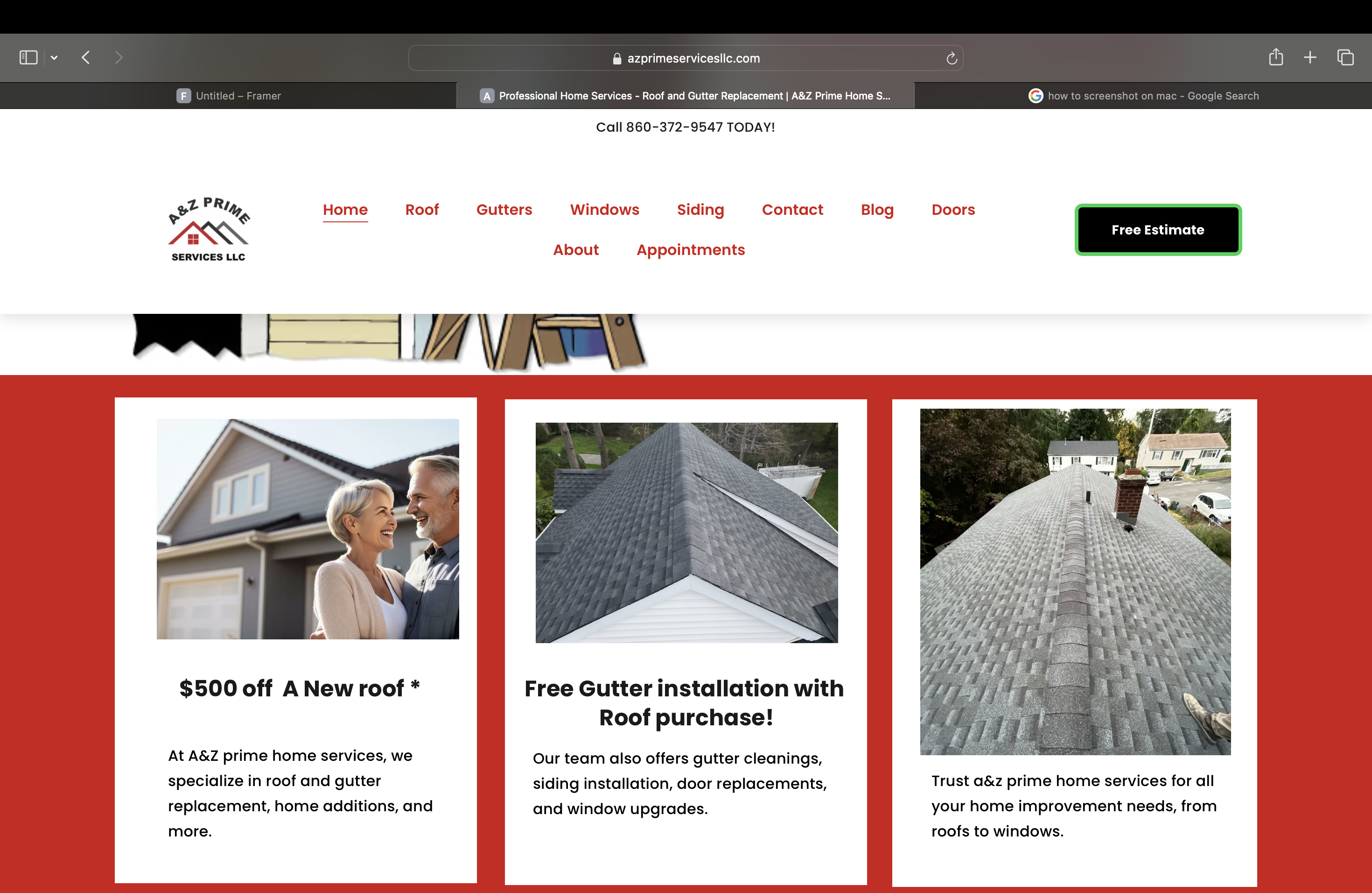 Home Services Website