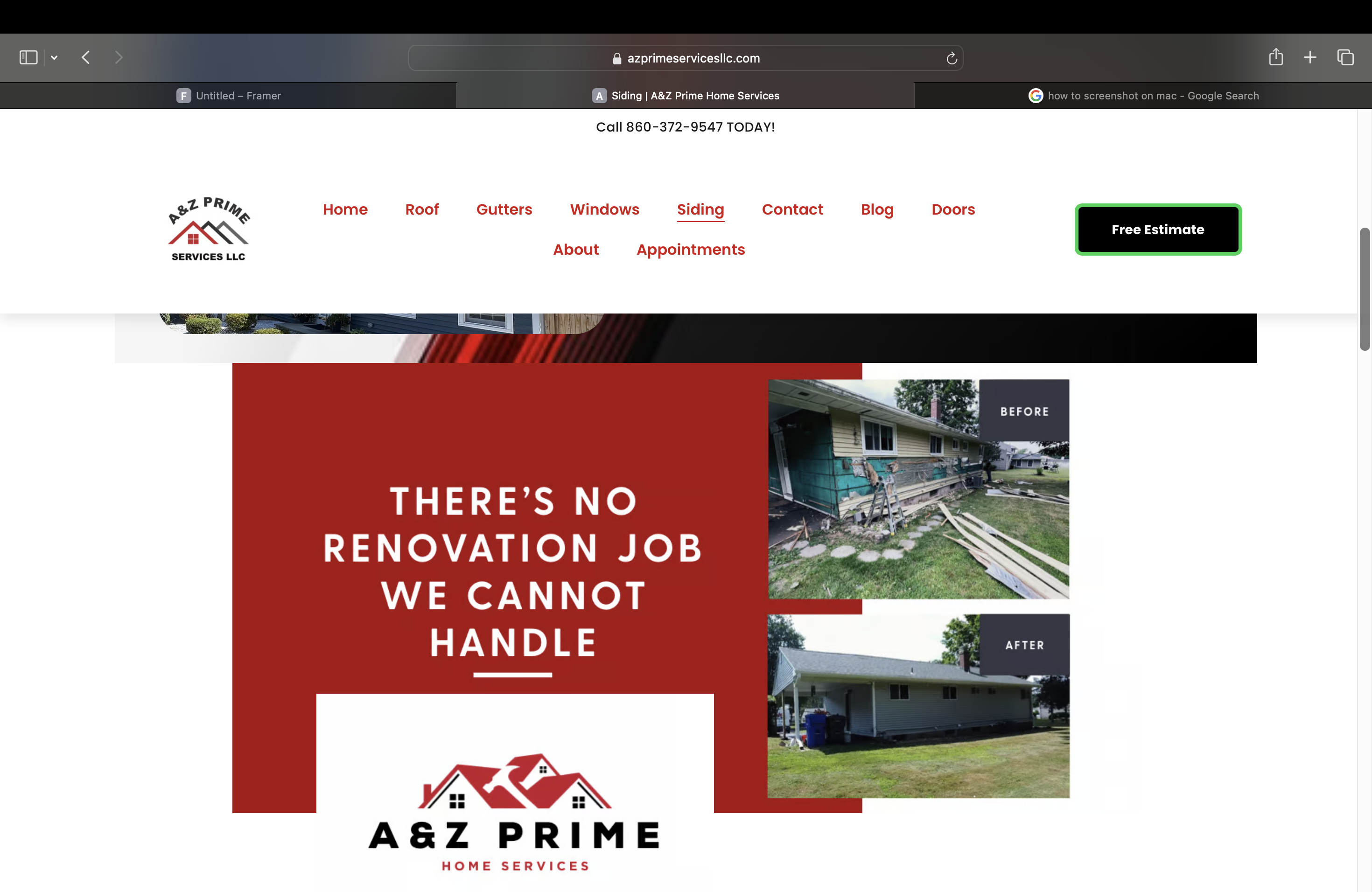 Home Services Website