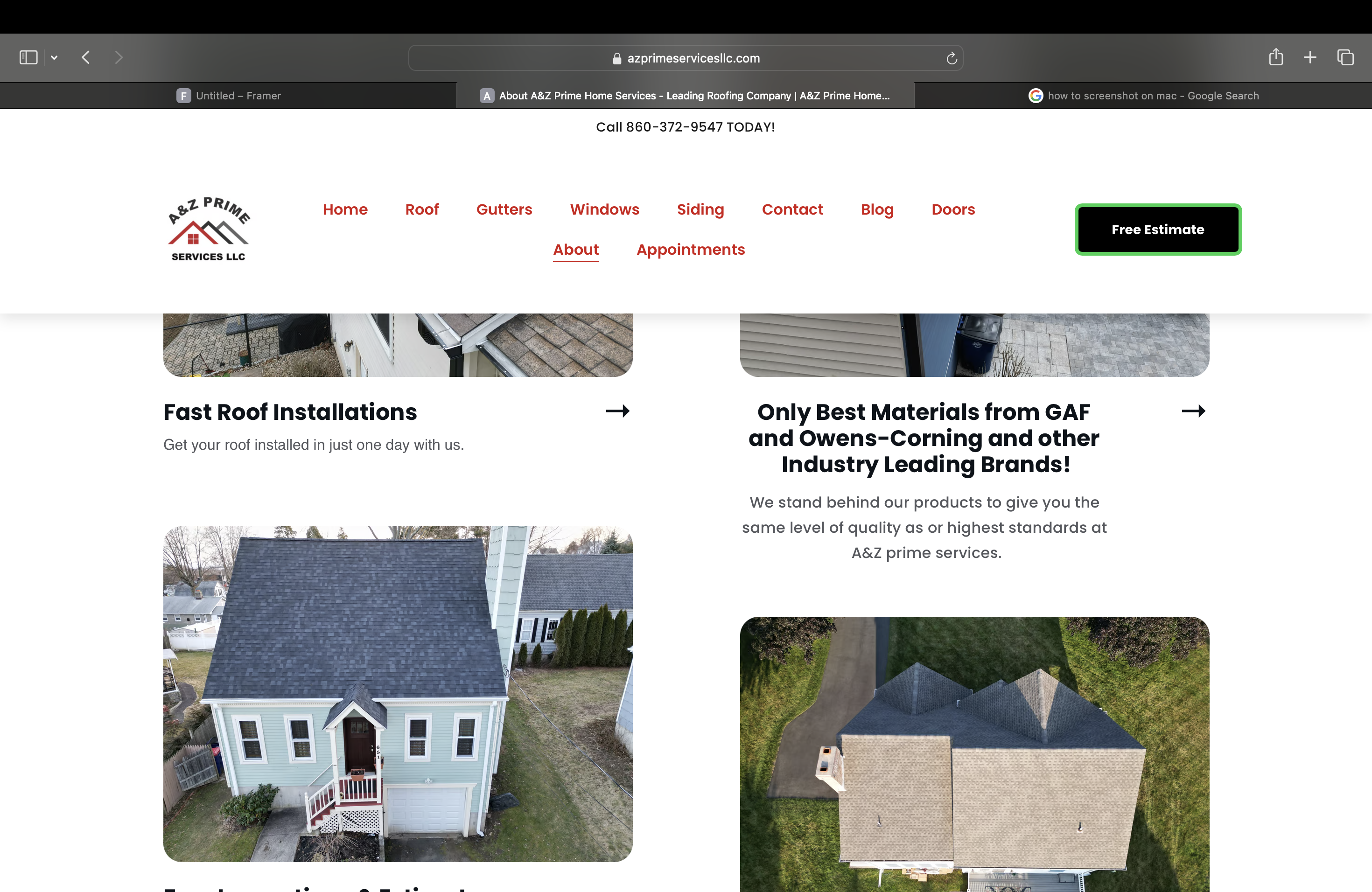 Home Services Website