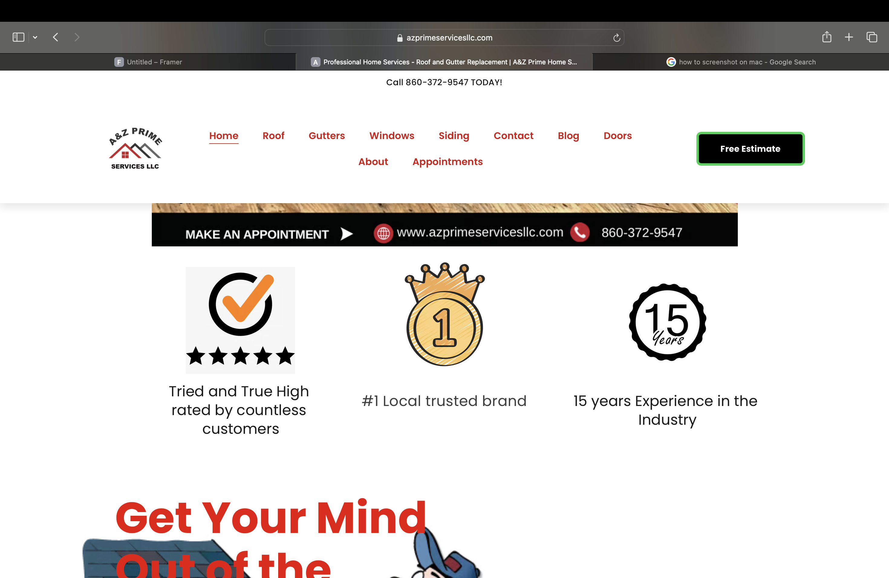 Home Services Website