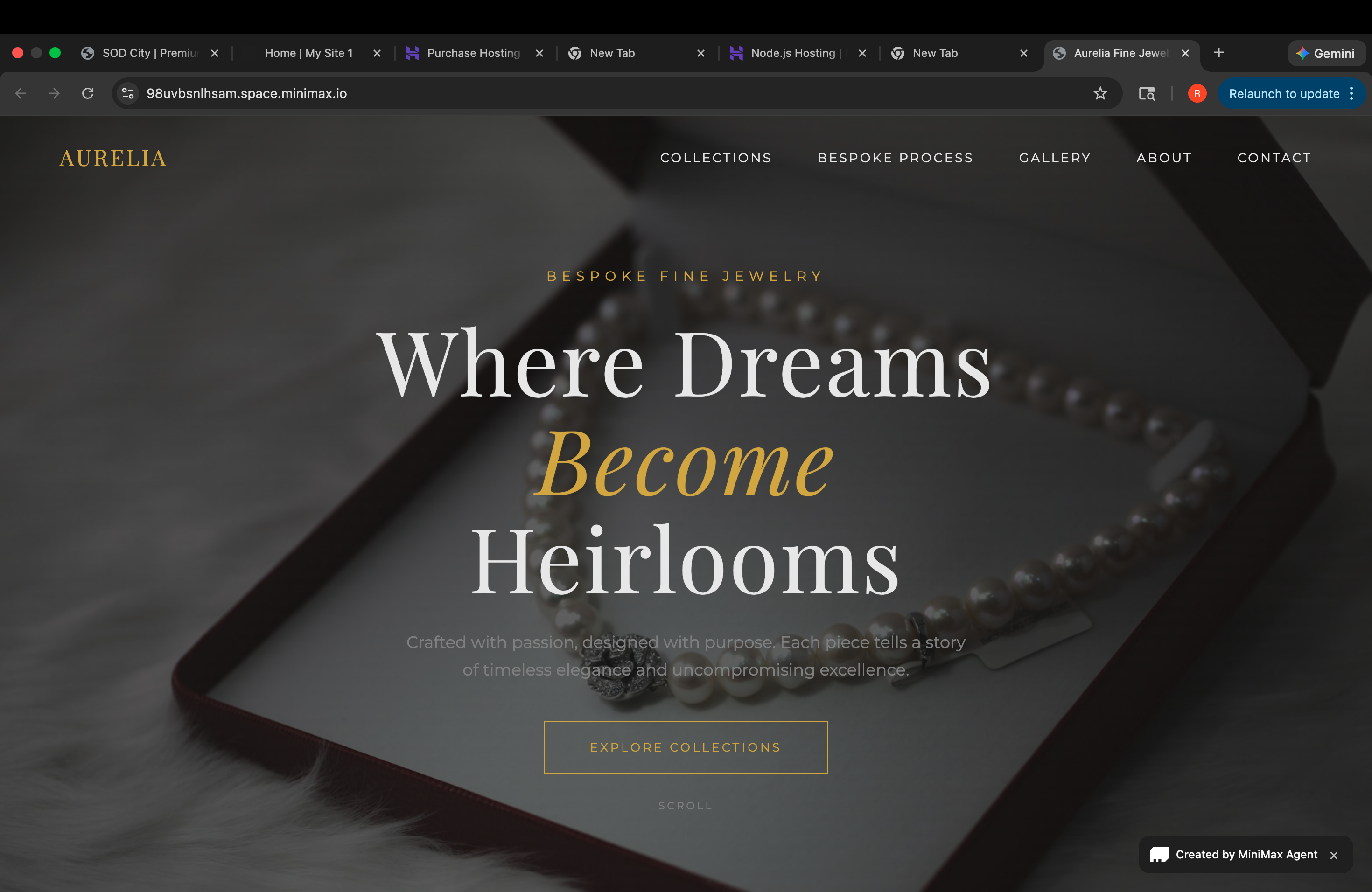 Jewelry Store Website