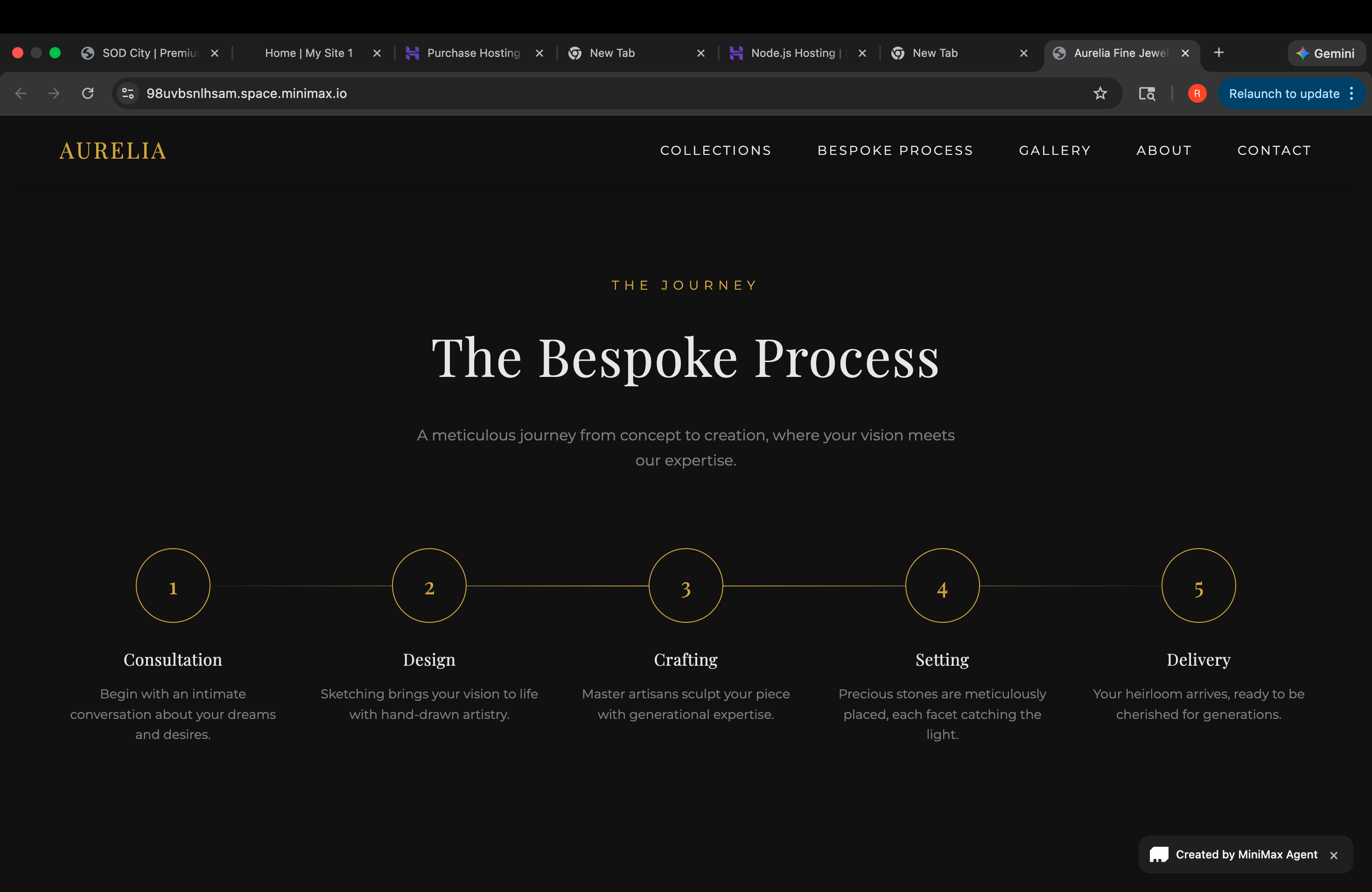 Jewelry Store Website